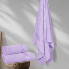 Elvana Home Cotton 2 Pack Oversized Bath Towel Set 28x55 inches, Large Bath - Image 4