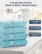 LANE LINEN Bath Sheet - Image 3