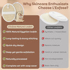 L'Exfose Organic Natural Loofah Body Scrubber - Image 6