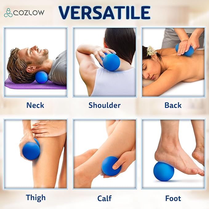COZLOW Double Lacrosse Silicone Massage Ball - Image 5