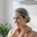 120 PCS Disposable Shower Caps – Large Thick Waterproof Stretchable Clear - Image 6
