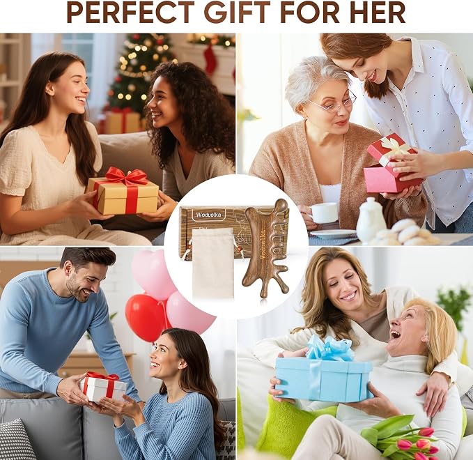 Wooden Gua Sha Facial Tool – Mother’s Day Gift - Image 7