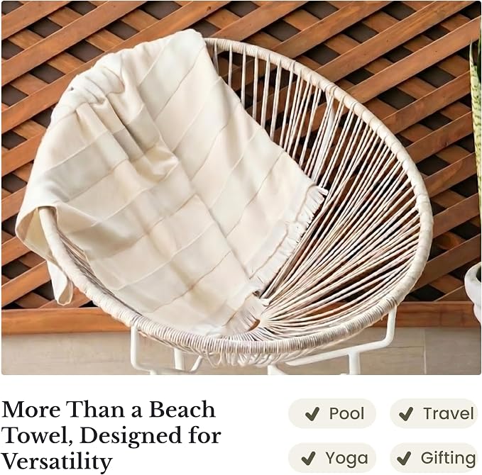 Lightweight Turkish Beach Towel - Image 8