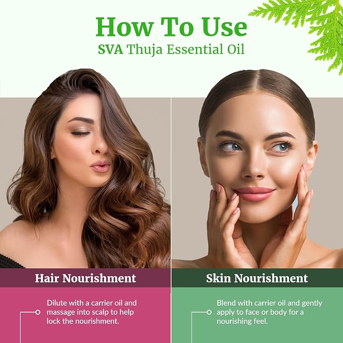 SVA Thuja Essential Oil – 4 Fl Oz – 100% Natural Thuja Oil - Image 5
