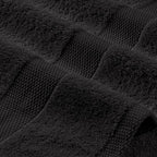 White Classic Black Hand Towels - Image 8