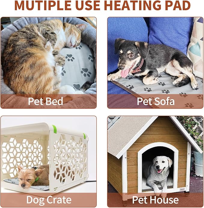 GOLOPET Cat Heating Pad Round - Image 7