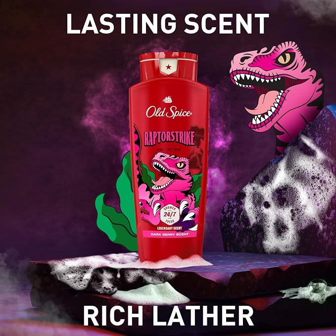 Old Spice Cleansing Body Wash for Men, 3X Defense, 24/7 Shower Fresh - Image 7