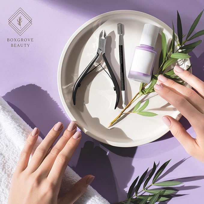 Professional Cuticle Cutter & Pusher Trimmer Manicure Tools - Image 8