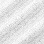 100% Fine Cotton Luxurious Basket Weave Blanket, Full/Queen Size - Image 3