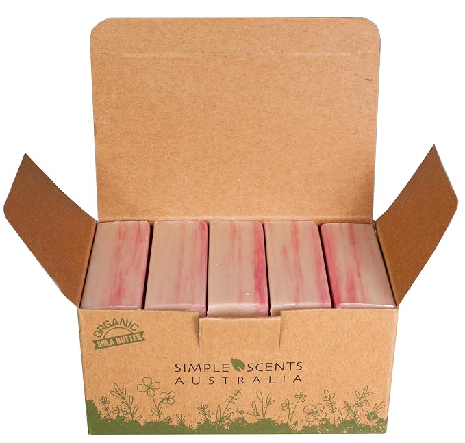 SSA White Orchid & Lily Scented Natural Soap Bars, 3.5oz Moisturizing Triple - Image 2