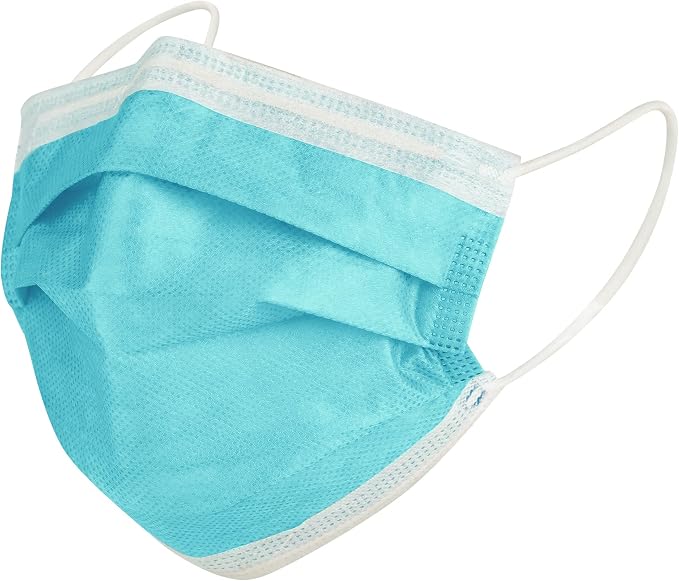 HALYARD FLUIDSHIELD level 3 Disposable Procedure Mask w/SO SOFT Lining/Earloops - Image 3