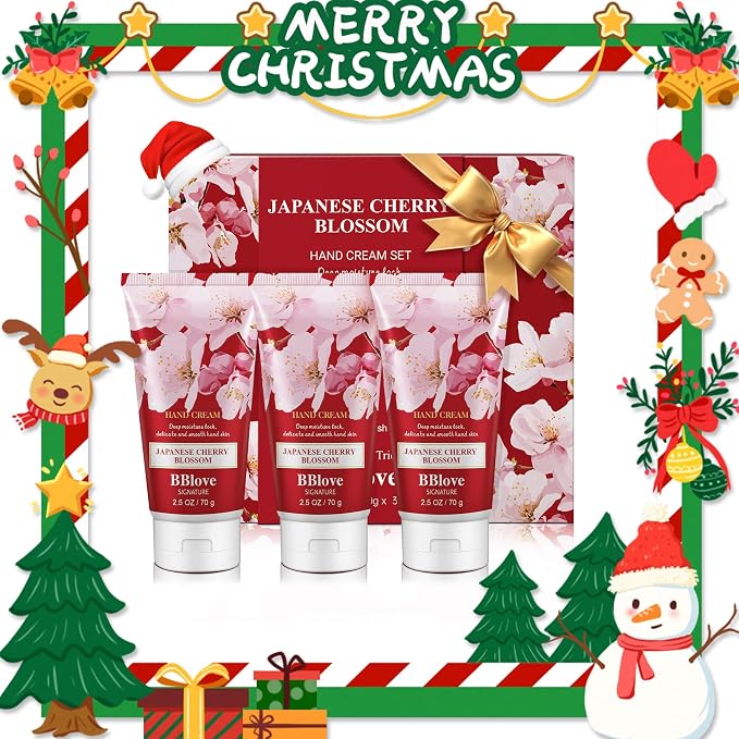Bath and Body Care Hand Cream Moisturizing Gift Set-3PCS x 2.5oz Japanese - Image 2