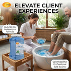 SPA REDI - Detox Foot Soak Pedicure and Bath Fine Salt, Mint and Eucalyptus - Image 3
