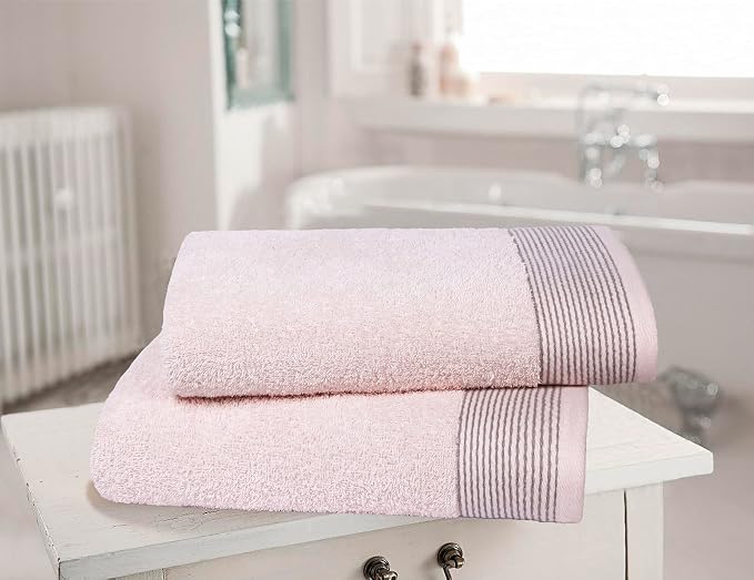 Belizzi Home Ultra Soft 2 Pack Oversized Bath Towel Set 28x55 inches, 100% - Image 2