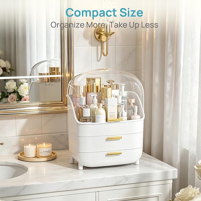 Vtopmart 3-Tier Skincare Makeup Organizer - Image 3