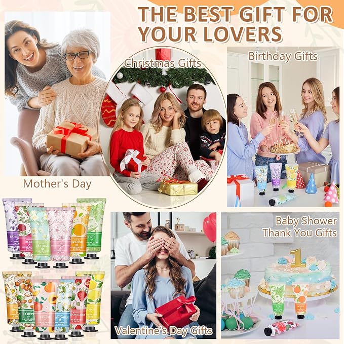 24 Pack Hand Cream Gift Set For Women, Mothers Day Gifts, Teacher Appreciation - Image 7