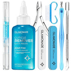 Glamonade Complete Cuticle Remover Kit – Fast & Gentle Professional Cuticle by Glamonade