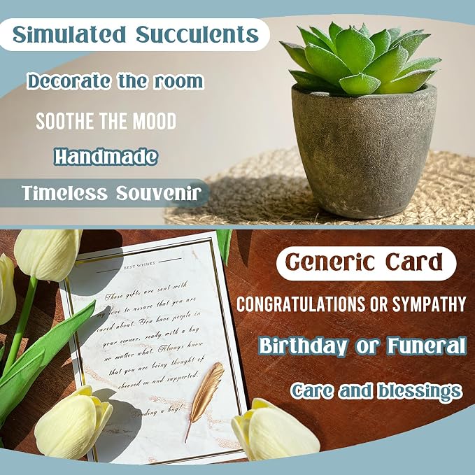 AHAGIFTREE Mother's Day Birthday Gifts Get Well Soon Gift Baskets - Image 8