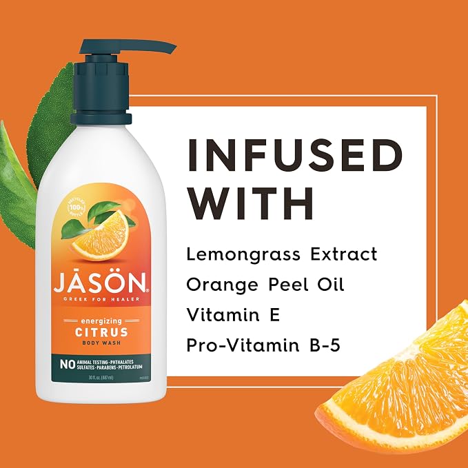 JASON Citrus Energizing Body Wash, - Image 4