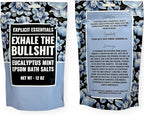 Explicit Essentials Eucalyptus Mint Epsom Bath Salts, Relaxing Aromatherapy - Image 2