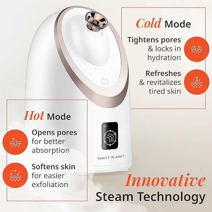 Vanity Planet Senia Hot and Cold Facial Steamer - Image 3