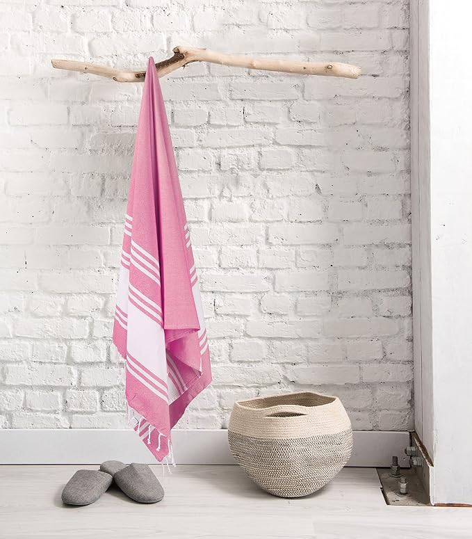 Goroly Home Cotton Turkish Peshtemal Beach Towel, Extra Large, Thin Quick Dry - Image 2