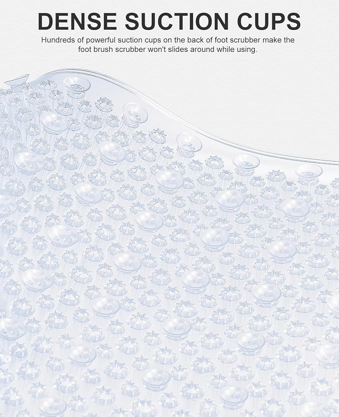 OTHWAY Non Slip Grassy Bathtub Mat : 27.5X15.7 inches Sturdy But Soft Bath - Image 3