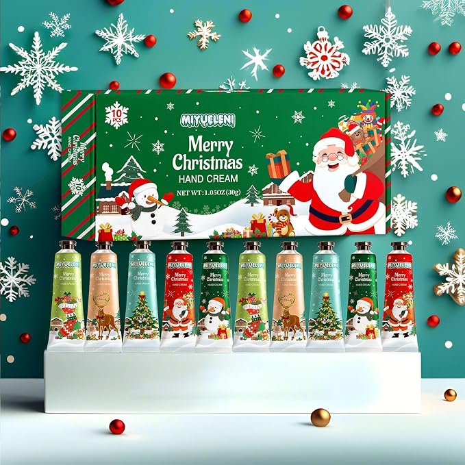10 Pack Christmas Hand Lotion Gifts Set, Easter Basket Stuffers, Moisturizing - Image 3