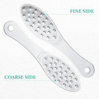 2 Pcs Stainless Steel Foot File Callus Remover Double Sided Metal Foot Rasp - Image 3
