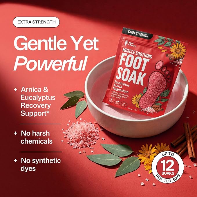 Muscle Soothing Foot Soak with Epsom Salt & Arnica - Image 5