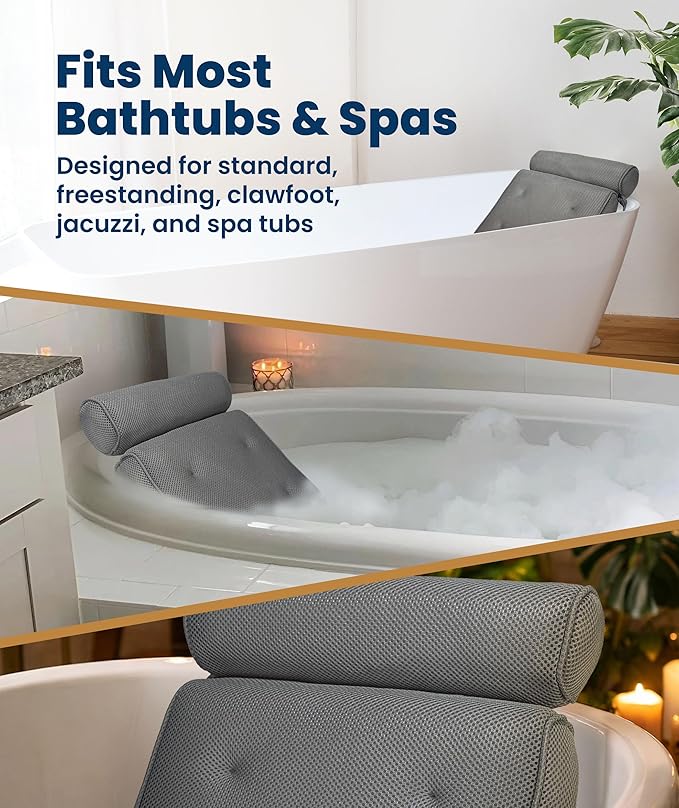 Everlasting Comfort Luxury Bath Pillows - Image 5