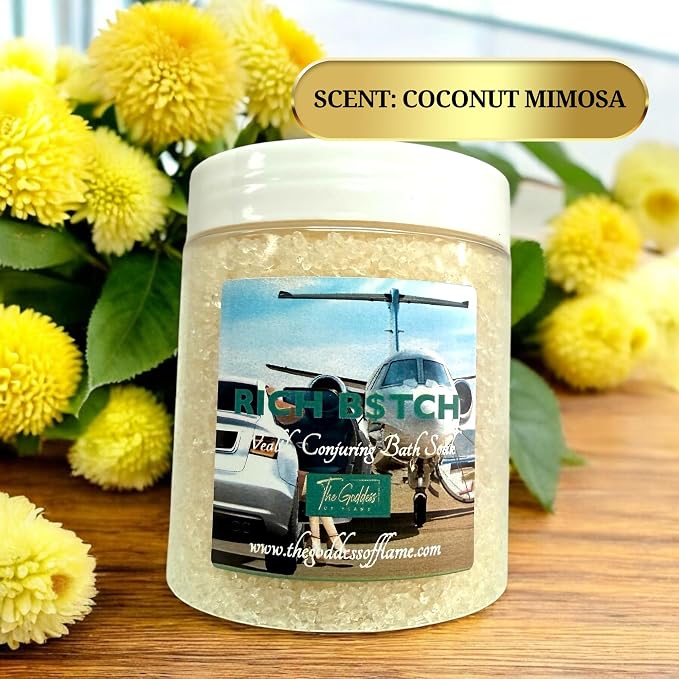 Rich B$tch Bath Salts – Dead Sea Salt Bath Soak - Image 4