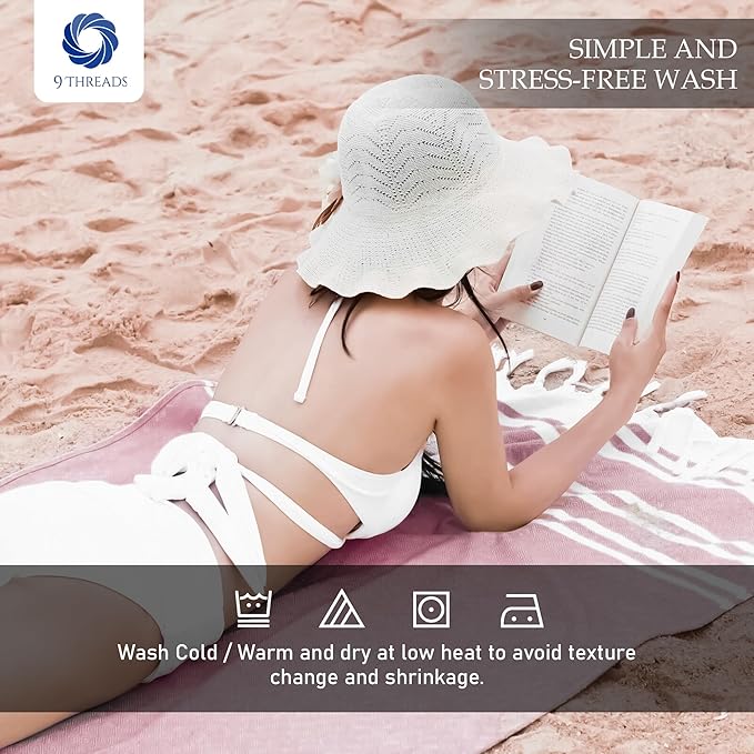 Cotton Turkish Beach Towel - Image 4