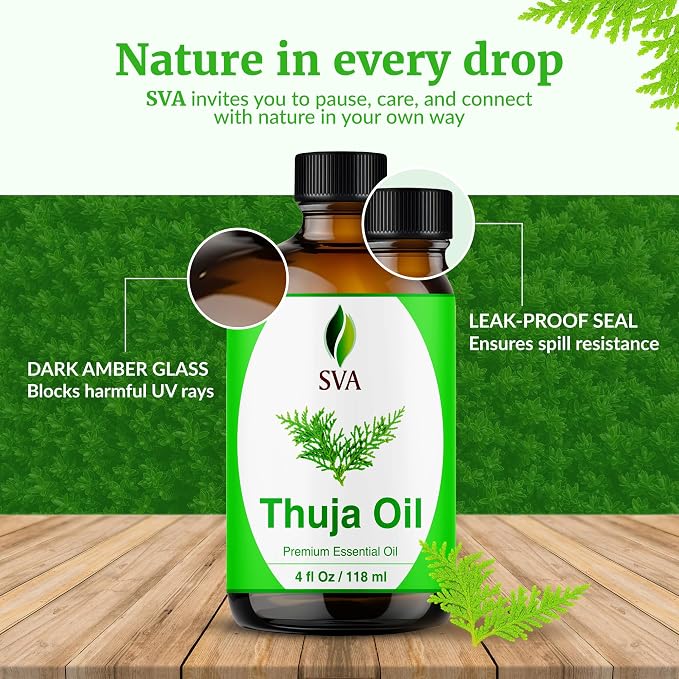 SVA Thuja Essential Oil – 4 Fl Oz – 100% Natural Thuja Oil - Image 7