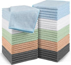 Orighty Washcloths Bulk Towels Set 50 Pack, Highly Absorbent and Soft Feel by AllRightinOrighty