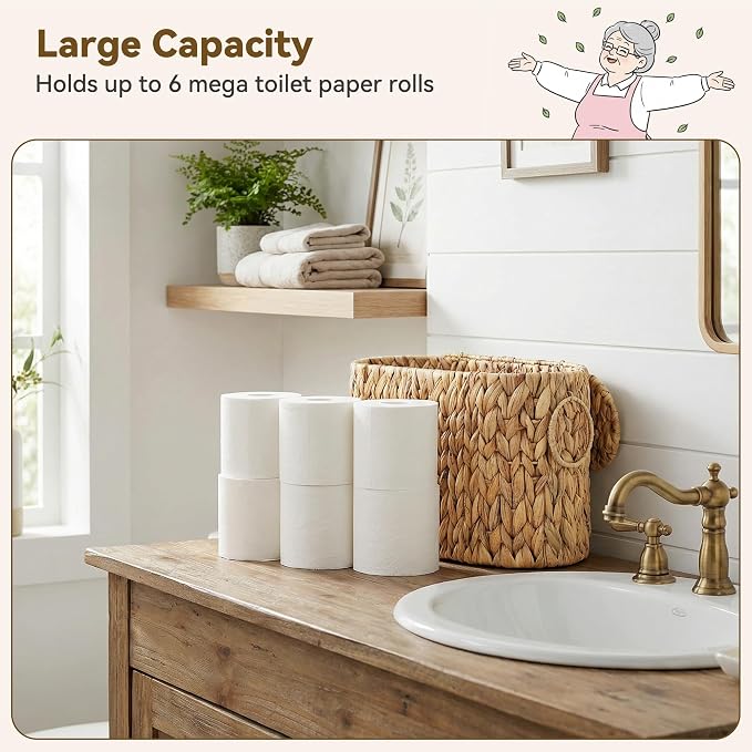 GRANNY SAYS Slim Toilet Paper Holder Baskets - Image 3