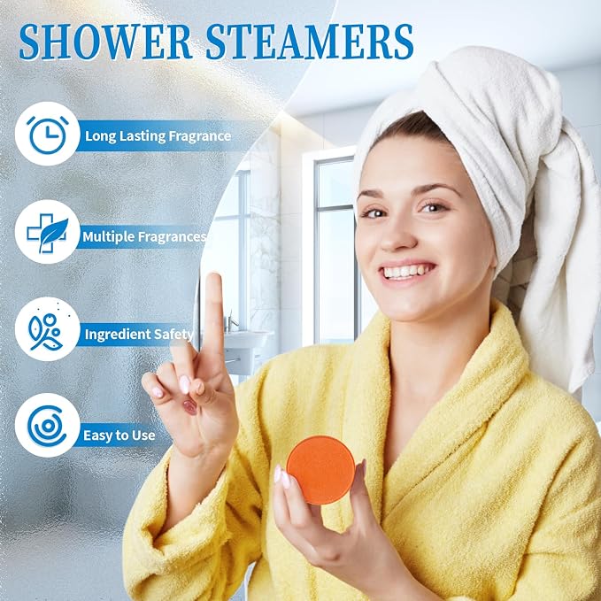 18-Pack Shower Steamers Aromatherapy, Shower Bath Bombs - Image 4