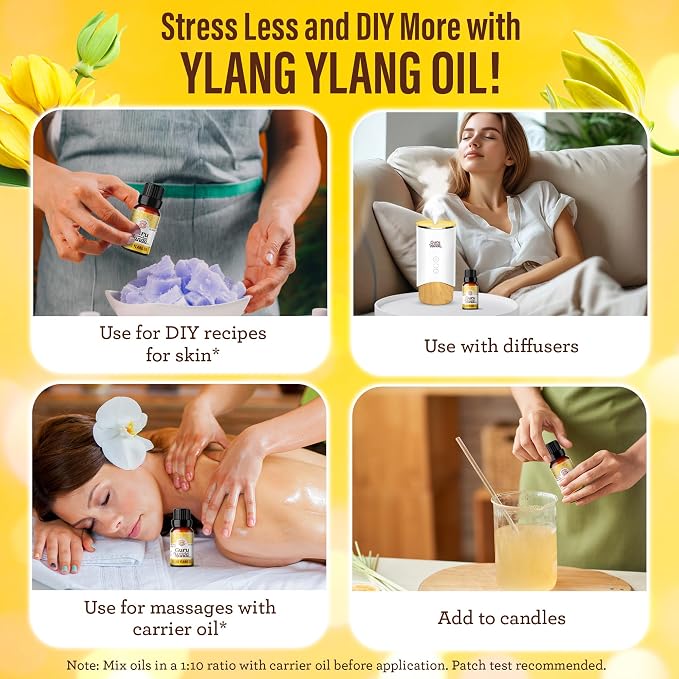 GuruNanda Ylang Ylang Essential Oil - Image 5