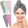 TENSTARS 5 Pack Thicken Microfiber Hair Towel Wrap by TENSTARS