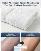 LANE LINEN Towel Set of 18 – Premium 100% Cotton, Zero Twist, 6 Large Bath Towel - Image 6
