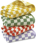 Jacquotha Hand Towels for Bathroom 4 Pack, Cotton Soft Absorbent for Face Spa by Jacquotha