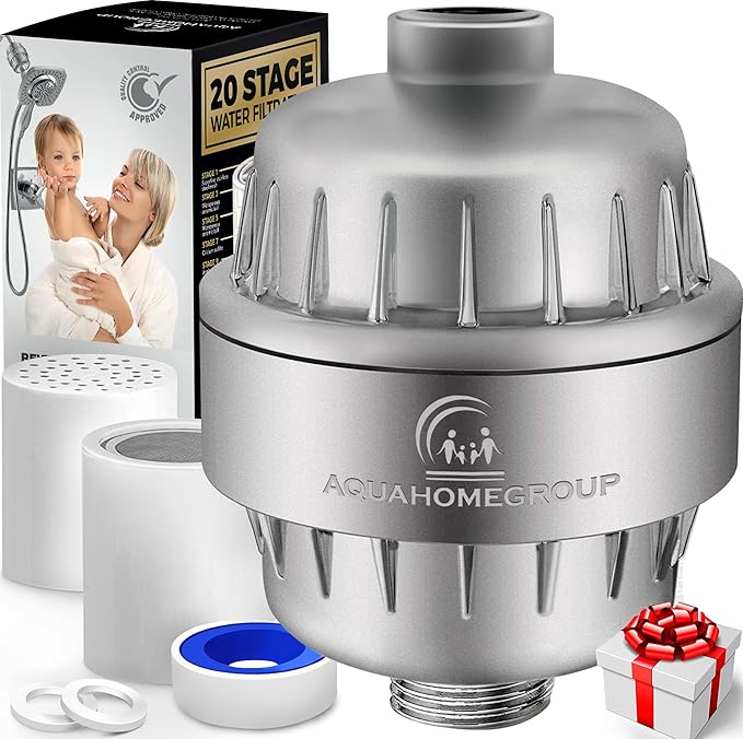 AquaHomeGroup 20 Stage Shower Filter - Image 2