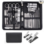 WOAMA Manicure Set 30 In 1 Nail Clipper Set Nail Kit by WOAMA