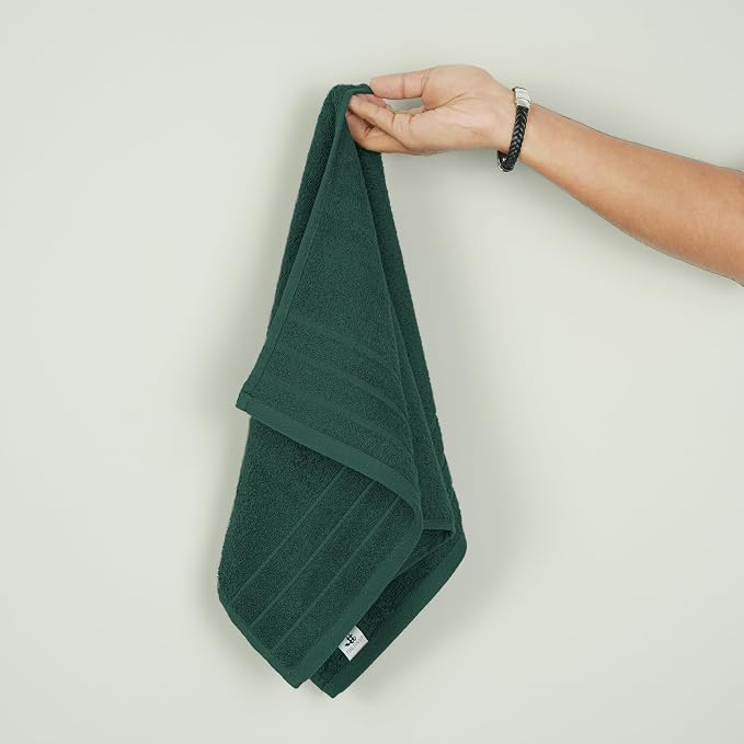 Tens Towels Pack of 6 Hand Towels, 100% Cotton, Lighter Weight, Quick to Dry - Image 7