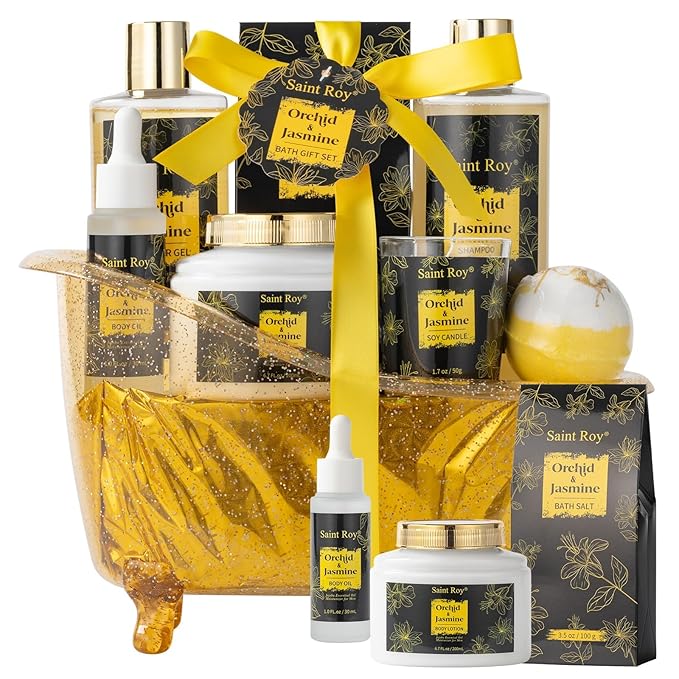 Mothers Day Home Spa Bath Gift Basket, Spa gift basket Christmas Gifts by SaintRoy