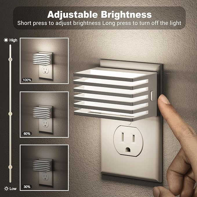 JandCase LED Night Light, Night Lights Plug into Wall - Image 2