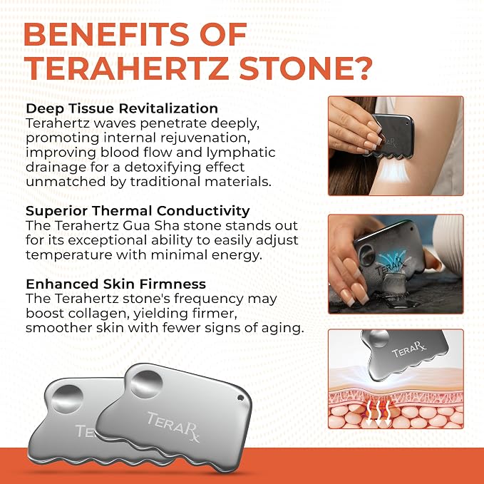 TeraRX® Terahertz Stone Gua Sha & Massage Tools – Authentic Terahertz Tools - Image 3
