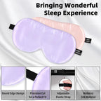 Silk Sleep Eye Mask for Kids, 100% Real Natural Pure Silk Sleeping Masks - Image 3