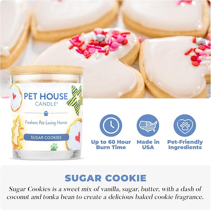 Pet House Pet Friendly Candle Plant Based Scented Candle Clean Burning - Image 2