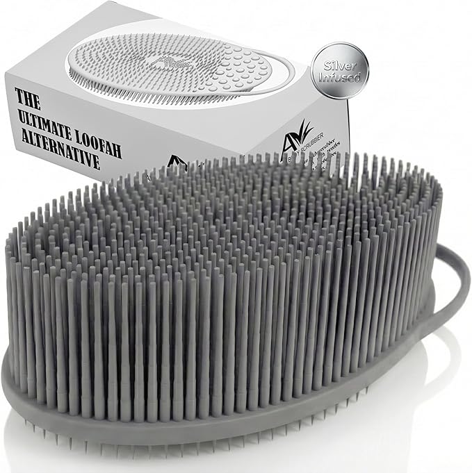 Avilana Silver Edition Exfoliating Body Scrubber by Avilana